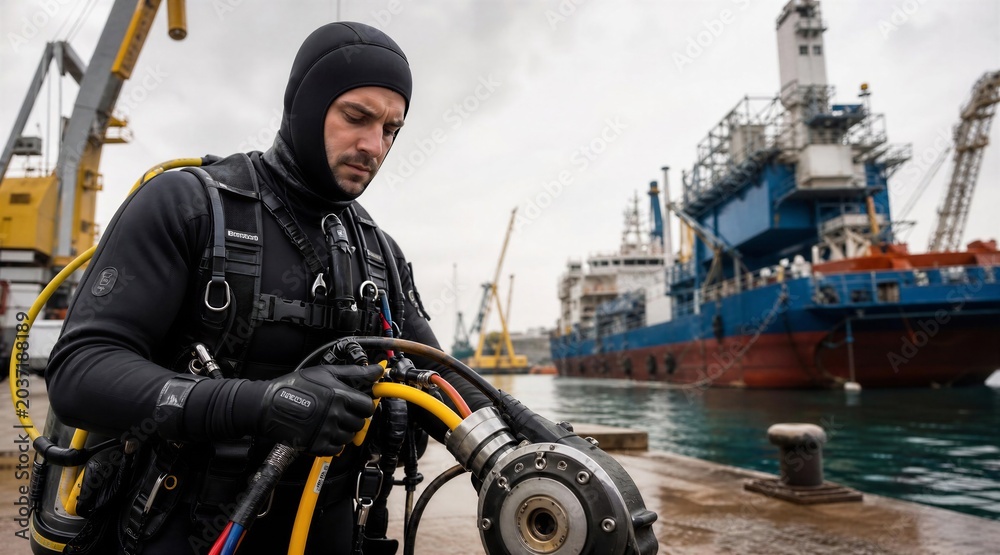 Inspection subaquatique (visuel Adobe Stock, aperçu)